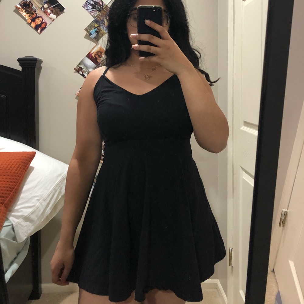 Black Skater Dress